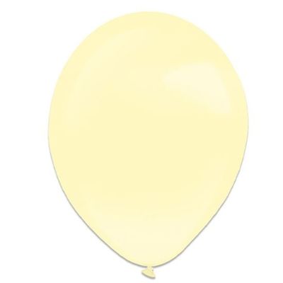 Foto van Ballonnen light yellow pearl (13cm) 100st