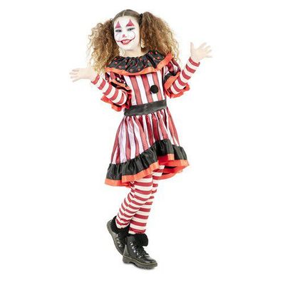 Foto van Bloederig clown kostuum meisje