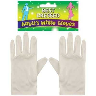 Foto van Witte Handschoenen Volwassenen
