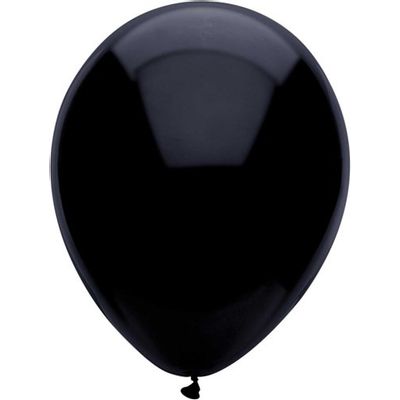 Foto van Ballonnen zwart (30cm) 10st