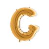 Afbeelding van Folieballon letter G goud XL (100cm)