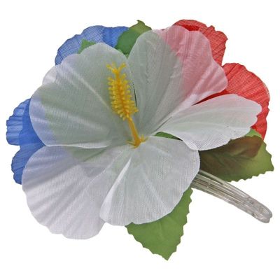 Hawai Haarclip bloemen RWB