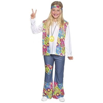 Hippie bloemenmeisje kostuum