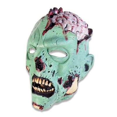 Masker zombie met hersenen
