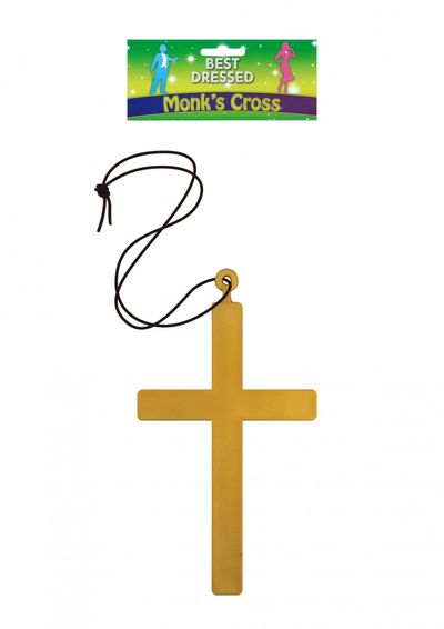 Monnik/priester kruis aan ketting