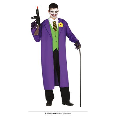 Foto van The Joker kostuum paars