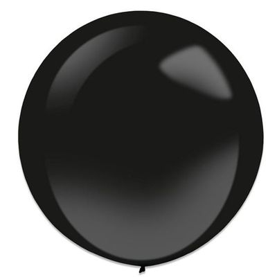 Foto van Ballonnen jet black (60cm) 4st