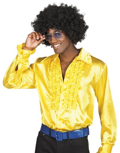 Disco blouse geel