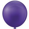 Afbeelding van Topballon kristal paars (91cm) 6st