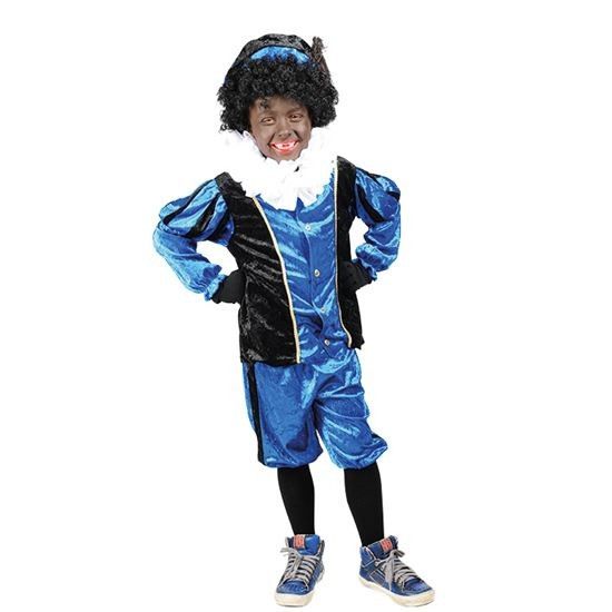 Featured image of post Kinder Pietenpak Kinder pieten pakje velours zwart blauw pieten kostuums