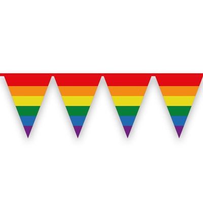 Foto van Vlaggenlijn Regenboog