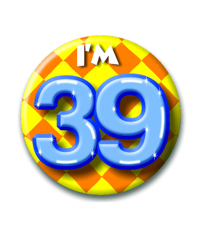 Button 39 jaar