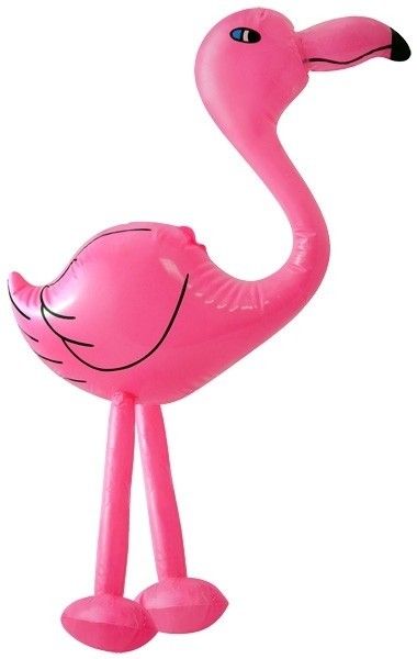 Opblaas Flamingo 64 cm