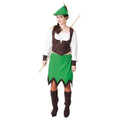 Robin Hood kostuum vrouw 
