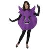 Afbeelding van Emoticon kostuum Paarse duivel