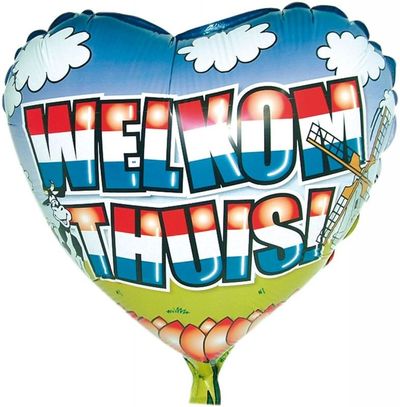Folie ballon Welkom Thuis