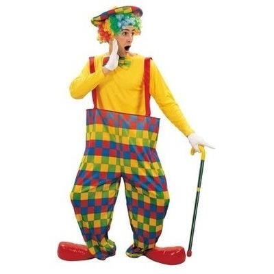 Clownspak regenboog