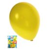 Afbeelding van Kwaliteitsballon metallic geel per 50 (Ø 14 inch / 36 cm)