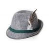 Afbeelding van Tiroler hoed lichtgrijs Deluxe