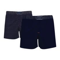 Tommy Hilfiger 2-pack woven boxershorts - blauw
