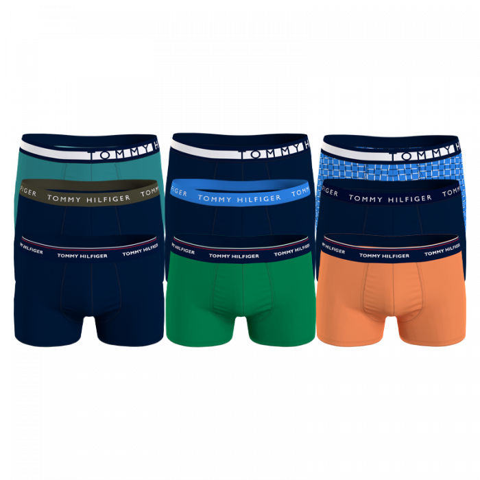 Tommy Hilfiger 9-pack boxershorts trunk color