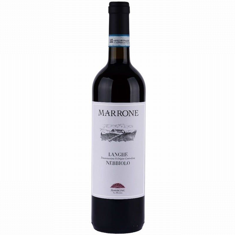 Foto van MARRONE LANGHE NEBBIOLO 2022 75 CL