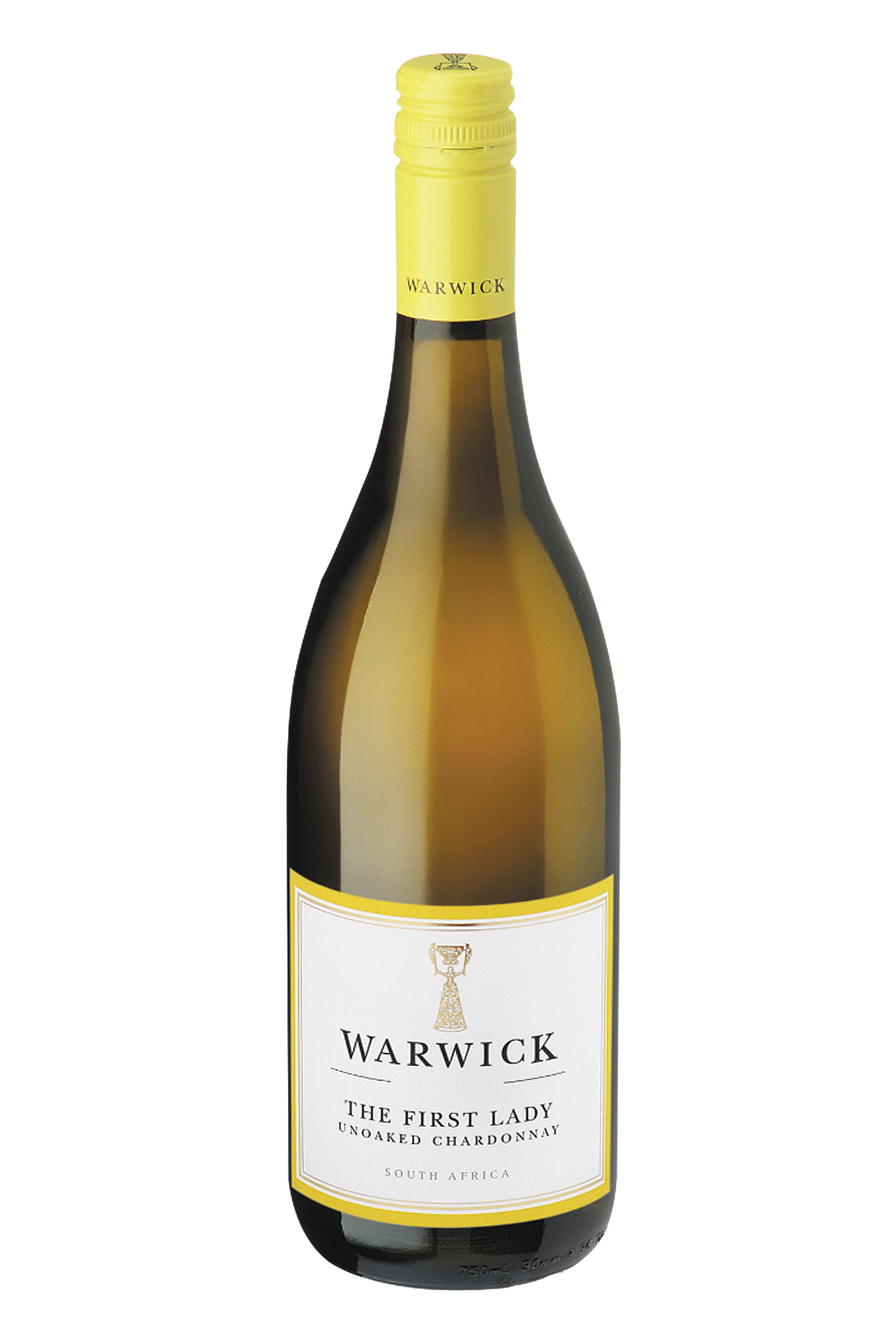 Foto van WARWICK THE FIRST LADY CHARDONNAY 2022 75 CL