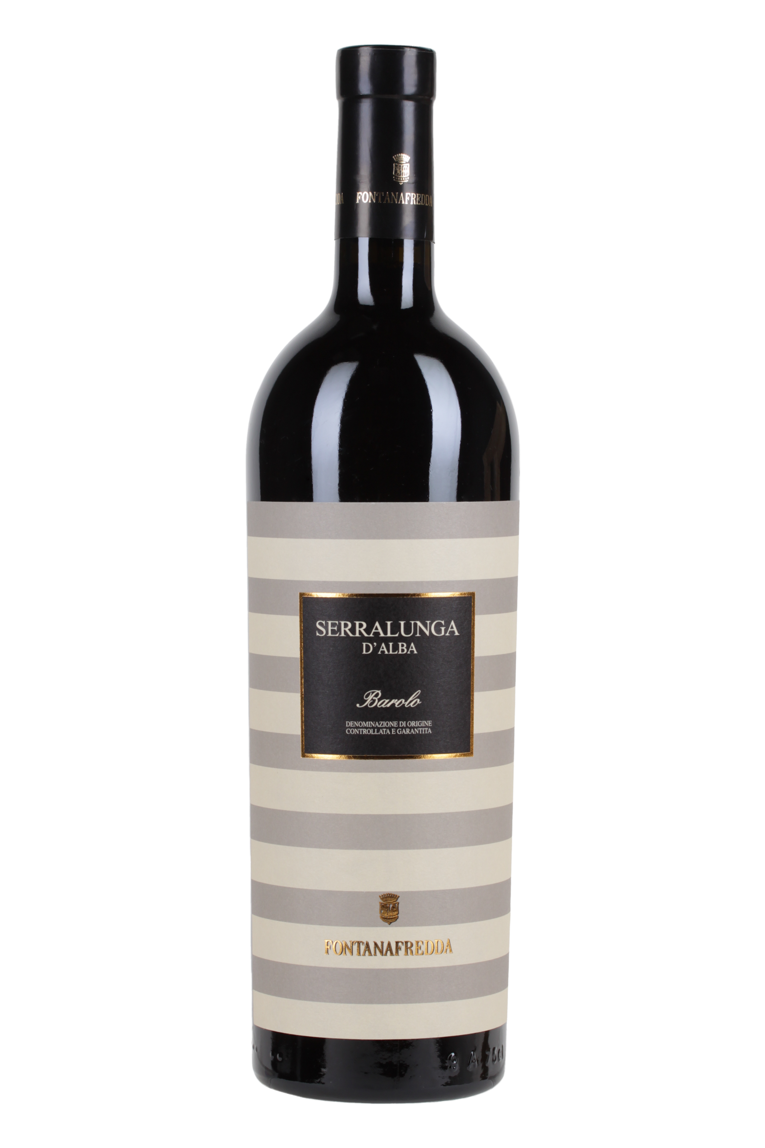 FONTANAFREDDA STRIPES BAROLO SERRALUNGA D'ALBA 2016 75 CL Foto van FONTANAFREDDA STRIPES BAROLO SERRALUNGA D'ALBA 2016 75 CL