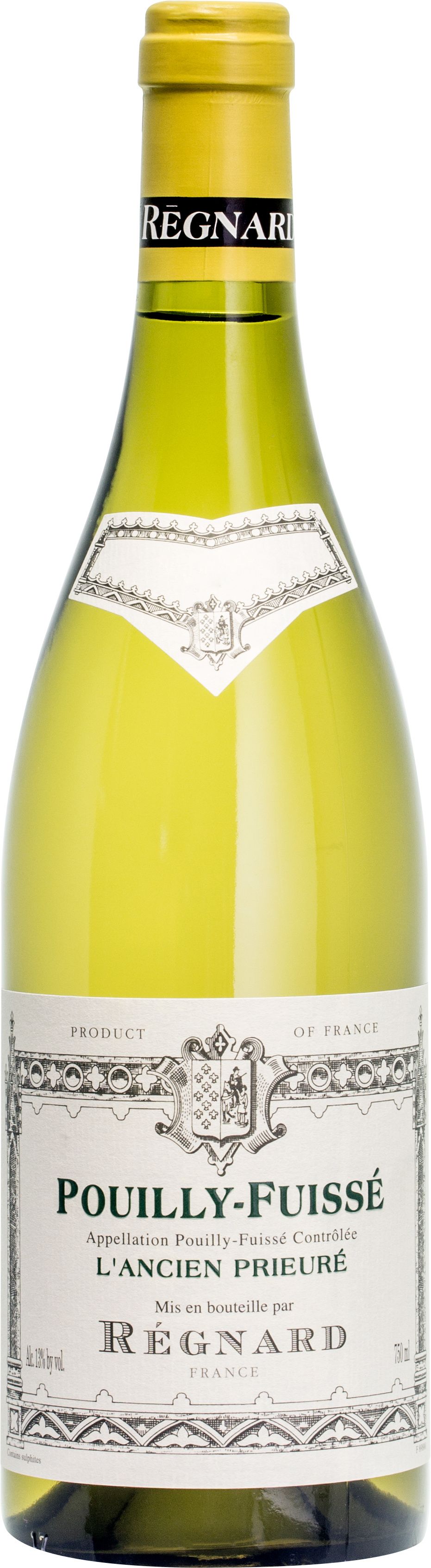 RÉGNARD POUILLY FUISSÉ L'ANCIEN PRIEURE 2020 75 CL Foto van RÉGNARD POUILLY FUISSÉ L'ANCIEN PRIEURE 2020 75 CL