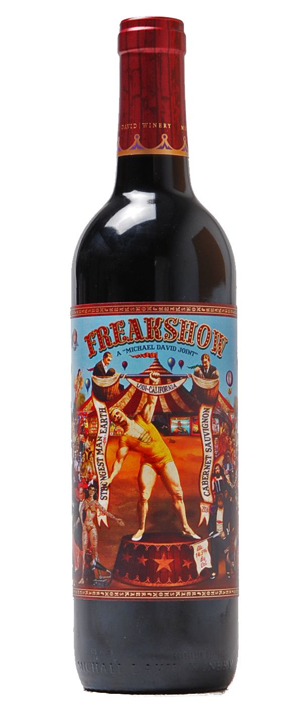 MICHAEL DAVID FREAKSHOW CAB SAUV 2017 75 CL Foto van MICHAEL DAVID FREAKSHOW CAB SAUV 2017 75 CL