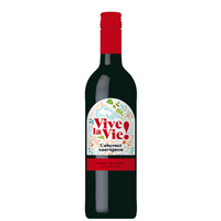 VIVE LA VIE CABERNET SAUVIGNON ALCOHOLVRIJ 75 CL