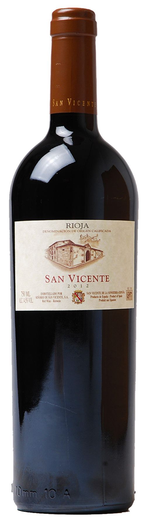 Foto van SIERRA CANTABRIA RIOJA SAN VINCENTE 2016 75 CL