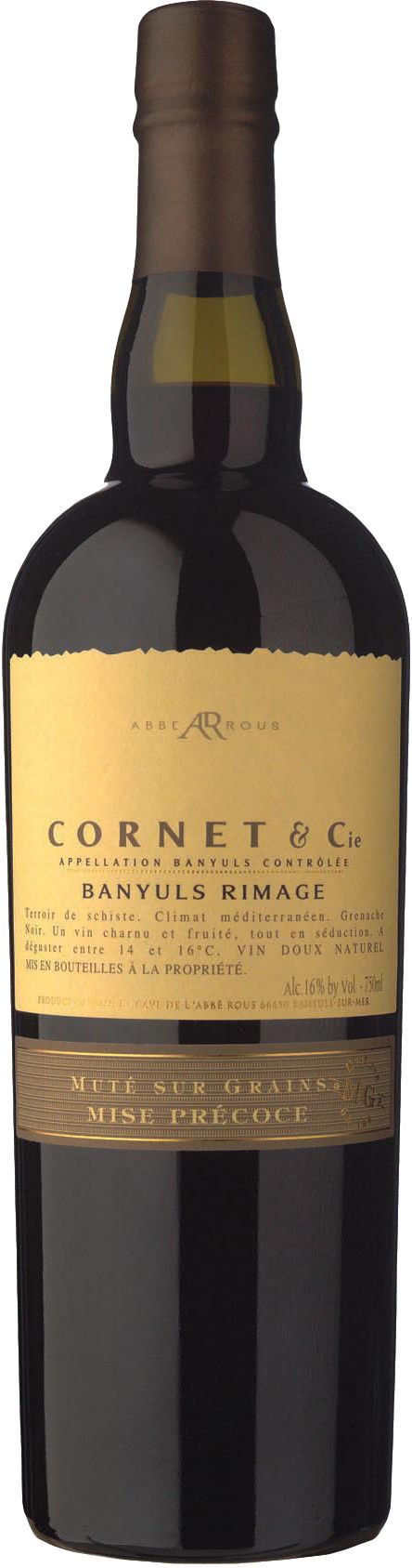 Foto van CORNET & CO BANYULS RIMAGE 2021 75 CL