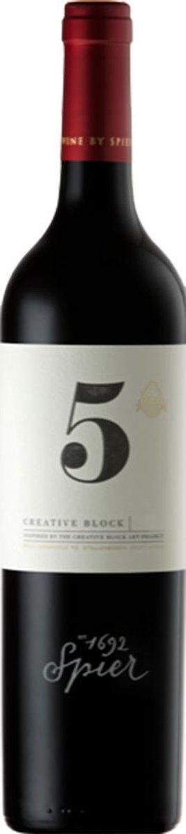 Foto van SPIER CREATIVE BLOCK 5 2018 75 CL
