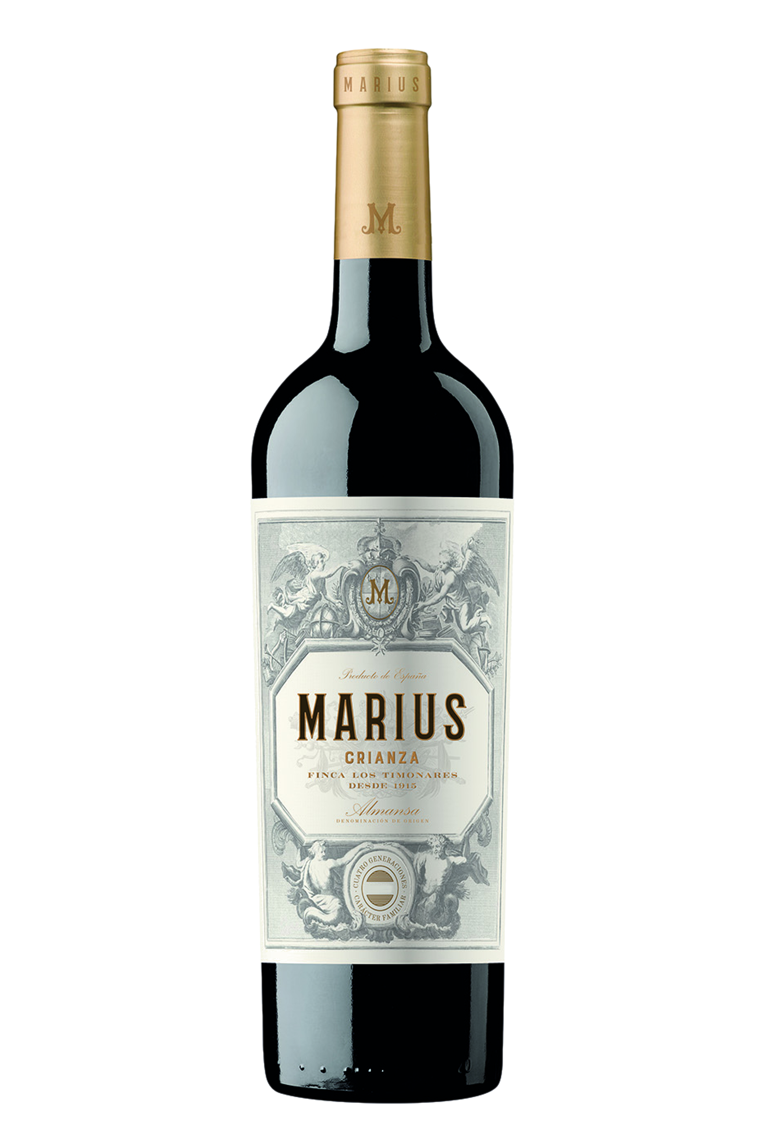 PIQUERAS CRIANZA MARIUS 2019 75 CL Foto van PIQUERAS CRIANZA MARIUS 2019 75 CL