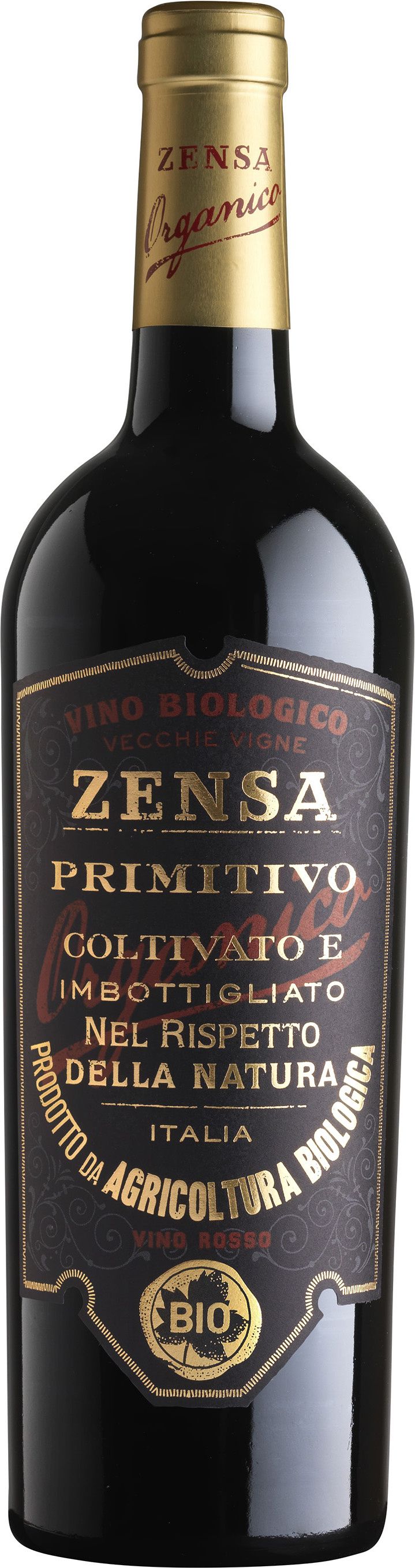 Foto van ZENSA PRIMITIVO BIO 2022 75 CL