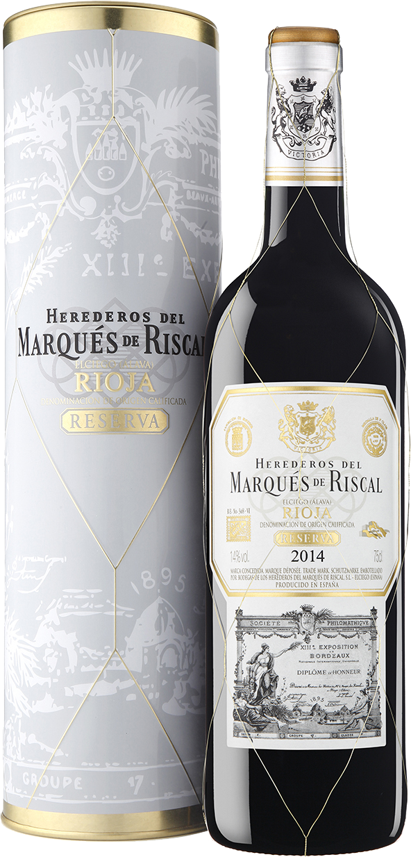 MARQUÉS DE RISCAL RIOJA RESERVA 2019 75 CL Foto van MARQUÉS DE RISCAL RIOJA RESERVA 2019 75 CL