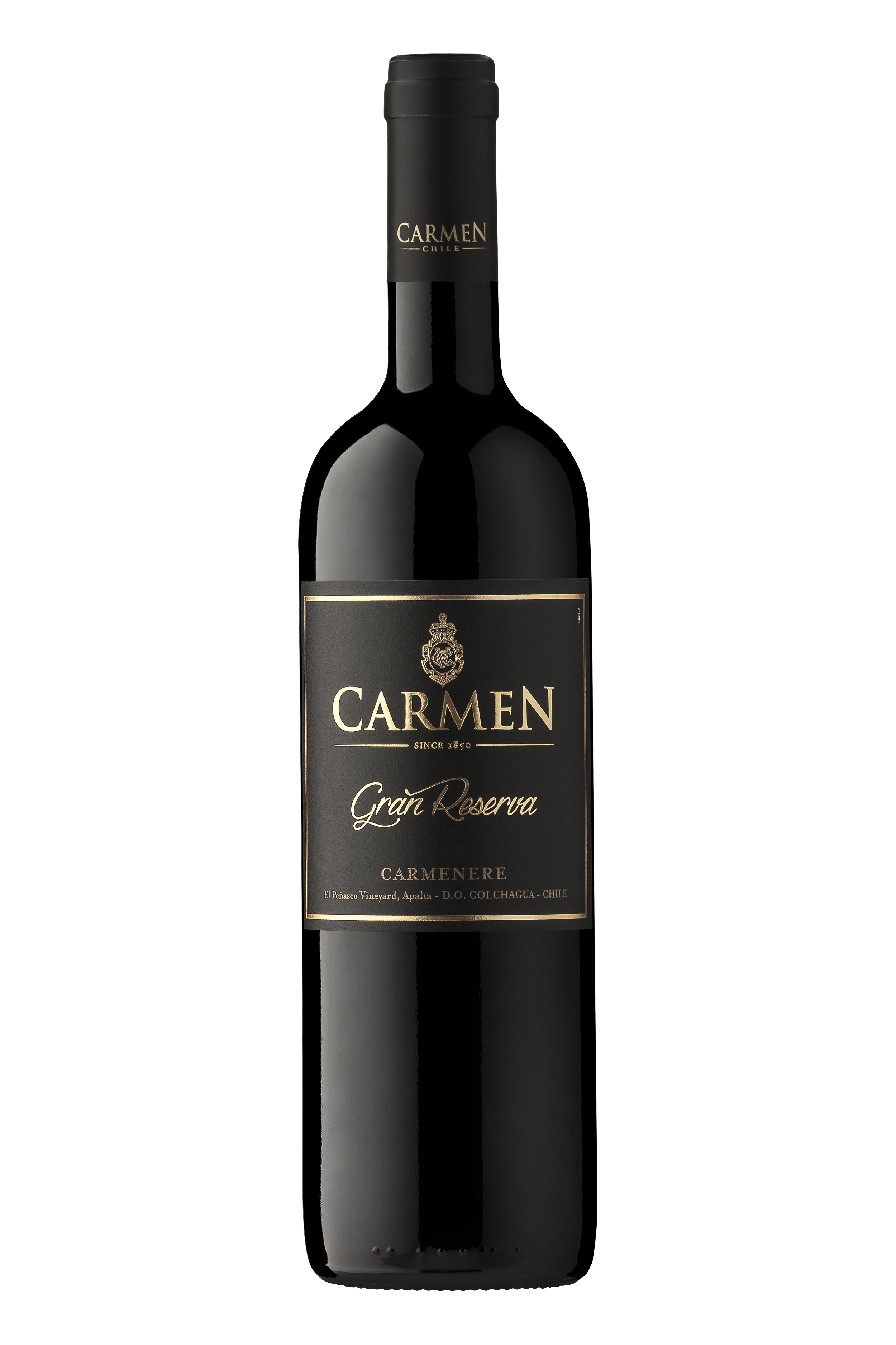 CARMEN GRAN RESERVA CARMENÈRE 2022 75 CL Foto van CARMEN GRAN RESERVA CARMENÈRE 2022 75 CL