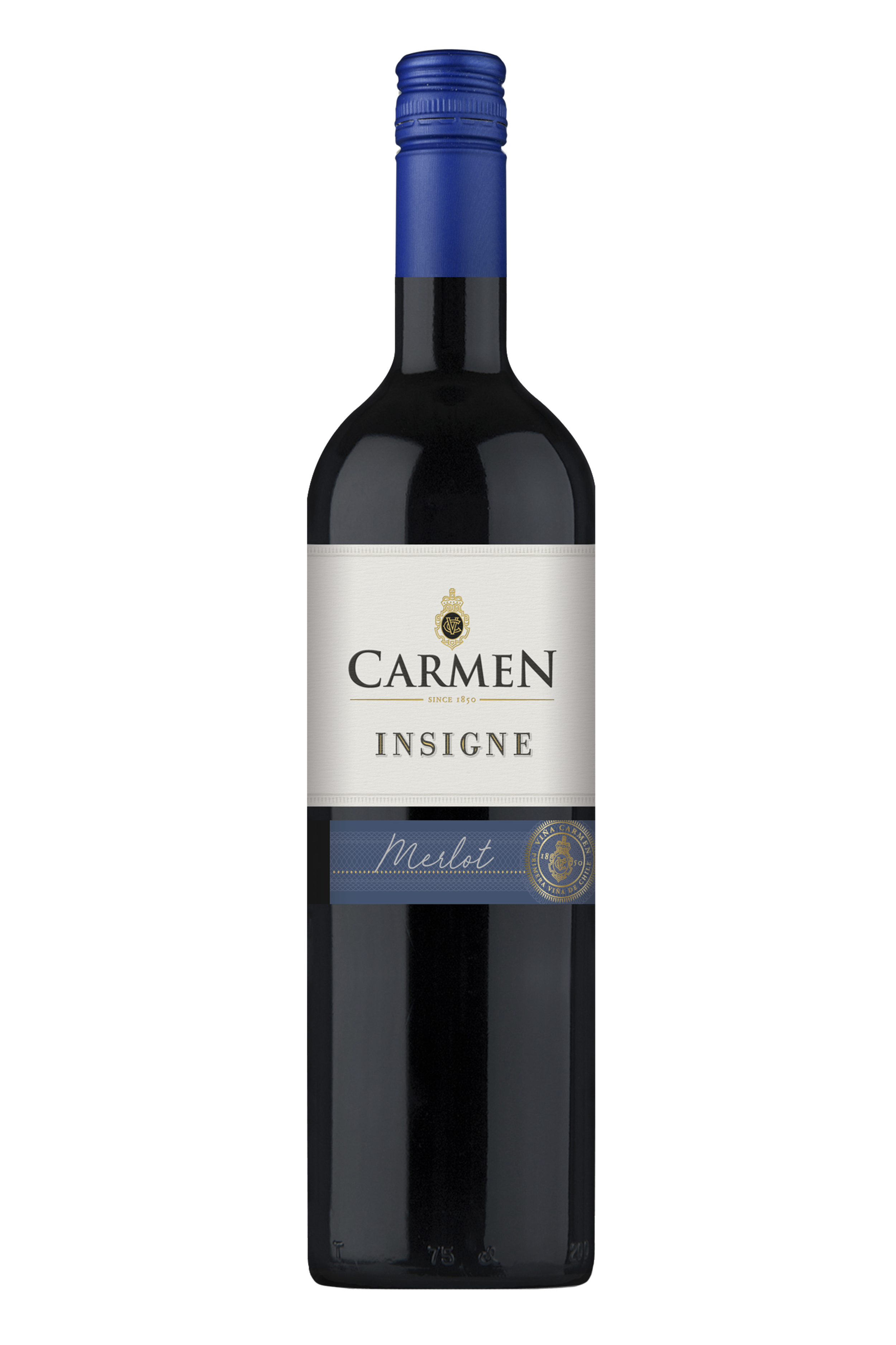CARMEN INSIGNE MERLOT 2022 75 CL Foto van CARMEN INSIGNE MERLOT 2022 75 CL