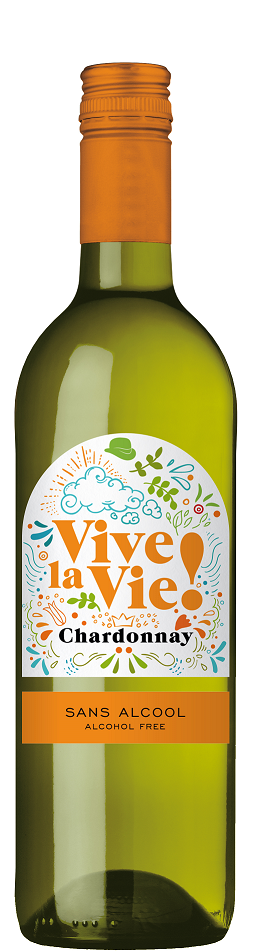 Foto van VIVE LA VIE CHARDONNAY ALCOHOLVRIJ 75 CL