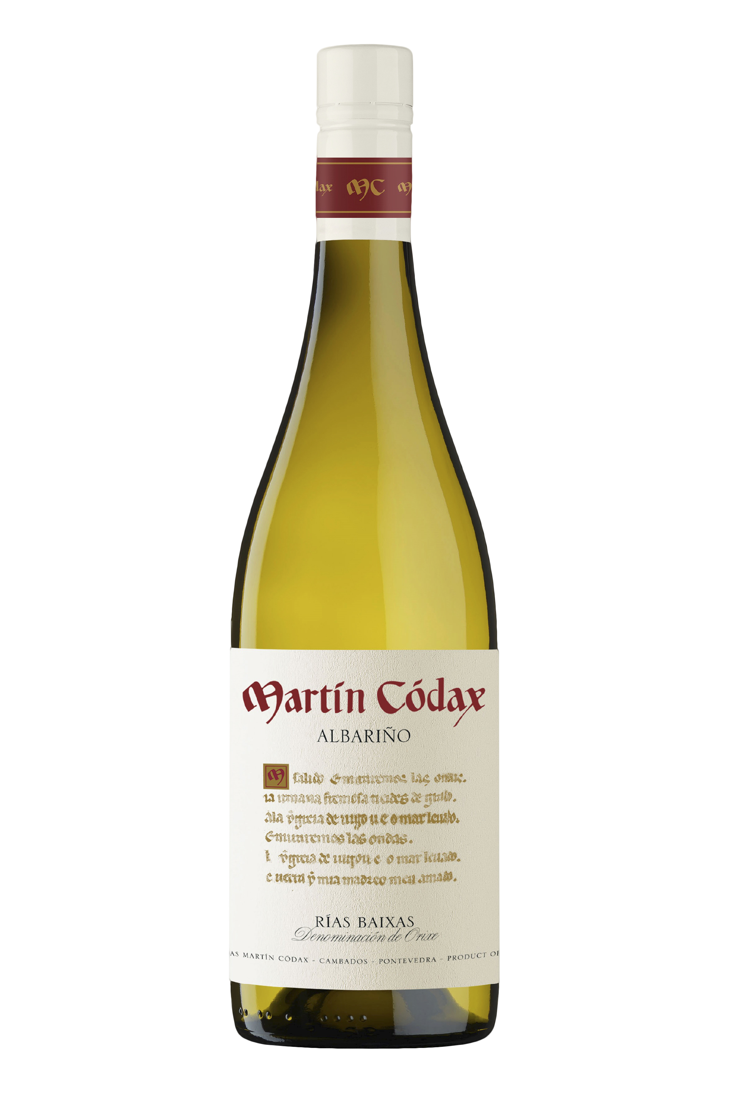 Foto van MARTÍN CÓDAX ALBARIÑO RÍAS BAIXAS 2023 75 CL