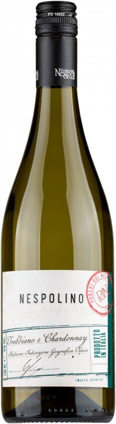 Foto van DAL NESPOLI TREBBIANO CHARDONNAY 2022 75 CL