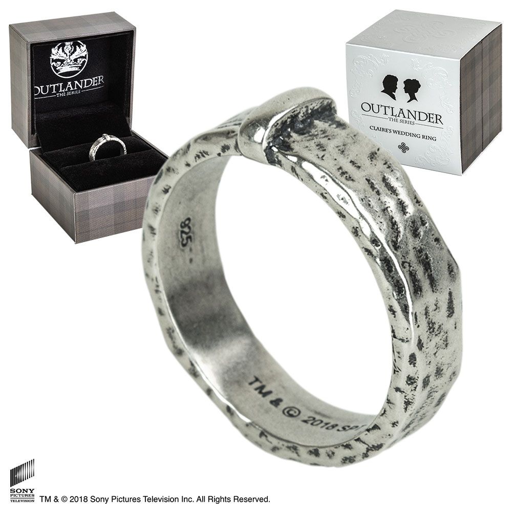 Outlander Claire's Wedding Ring Sterling Silver Size 8 4GEEKS