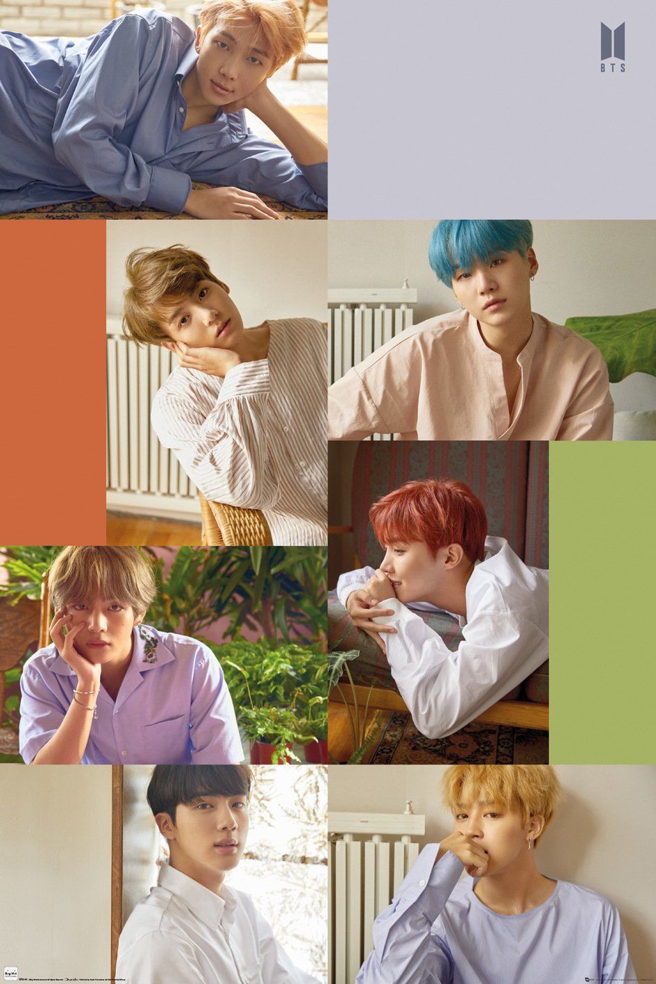 BTS: Group Collage 92 x 61 cm Poster - 4GEEKS Webshop