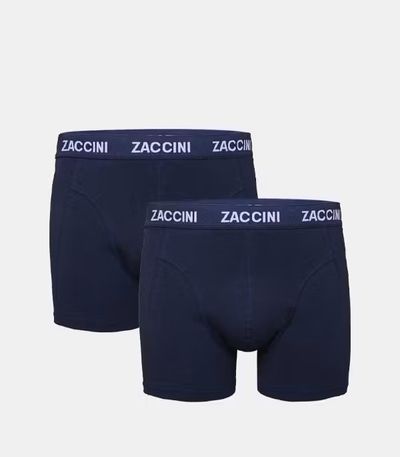 Foto van Zaccini heren ondergoed 2 pack uni