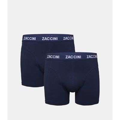 Zaccini heren ondergoed 2 pack uni