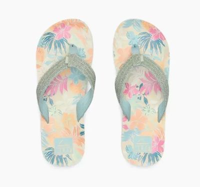 Foto van Reef Ahi Kinder Slippers Tropical/Floral