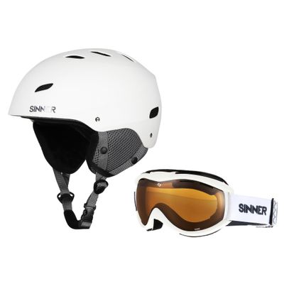 Sinner ski helm Combi Pack Bingham+Goggle