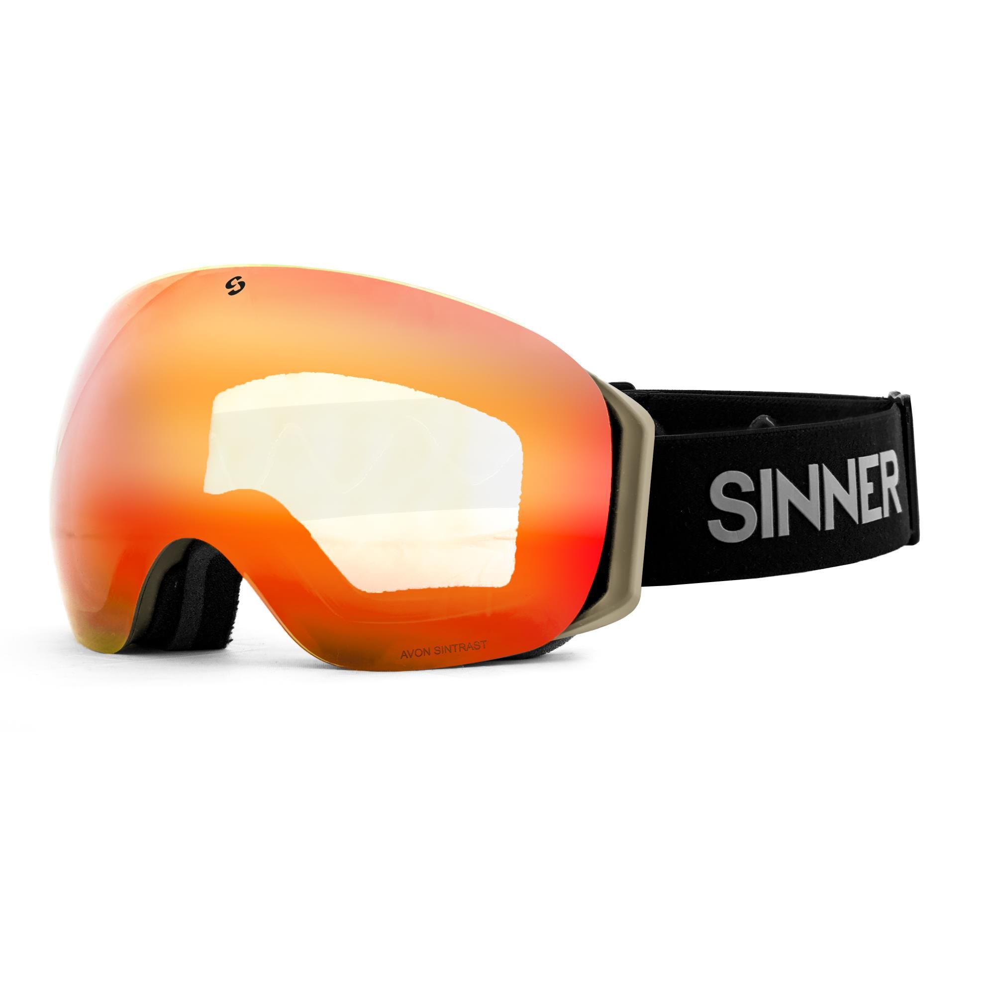 blad Neem een ​​bad belegd broodje Sinner skibril Avon + spare lens online kopen?