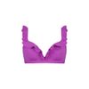 Afbeelding van Beachlife Purple Flash ruffle bikinitop